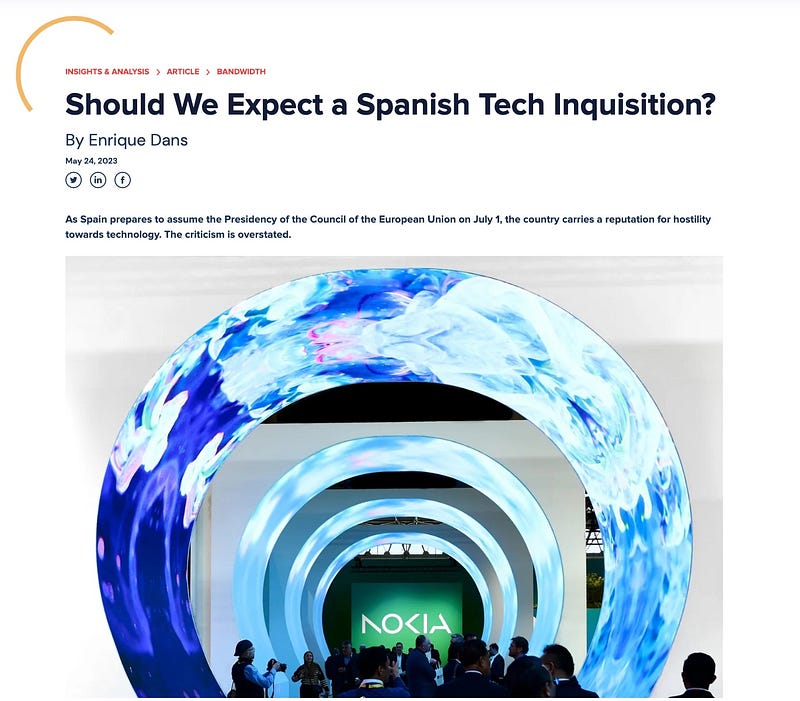 Spain's tech landscape during its EU presidency