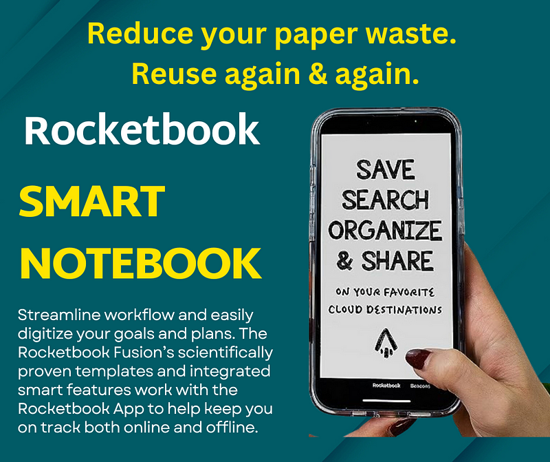 Rocketbook - Eco-Friendly Note-Taking Solution