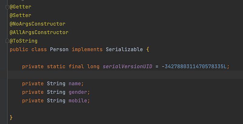 Defined serialVersionUID for compatibility