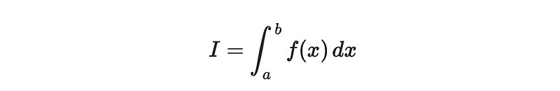 Definition of an integral