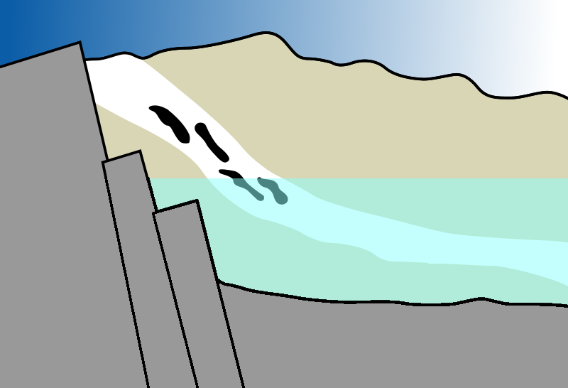 Cross-section of the Oklo reactor