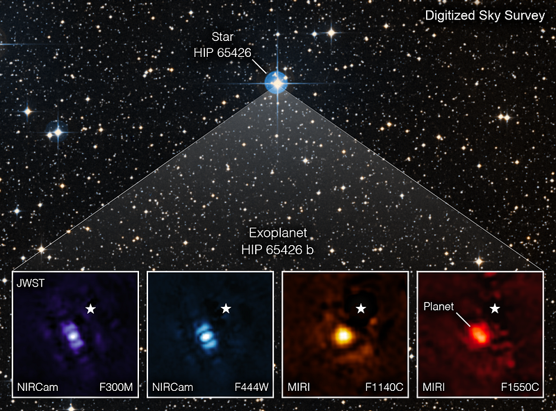 Webb Telescope captures first image of exoplanet