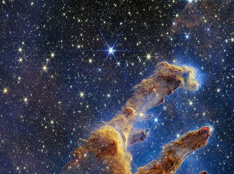 JWST captures the Pillars of Creation