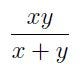 Revised equation for x and y