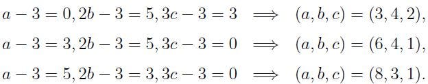 Valid conclusions from previous steps