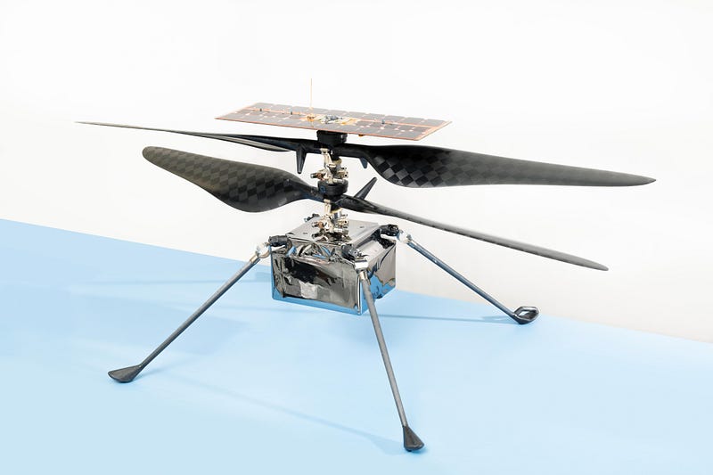 Ingenuity Mars Helicopter ready for its mission.