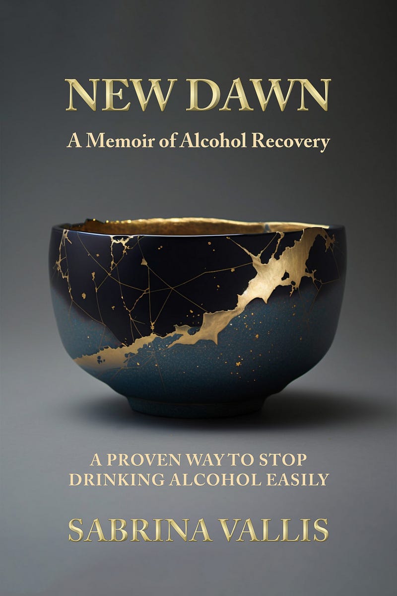 Book cover showcasing a fresh start from addiction