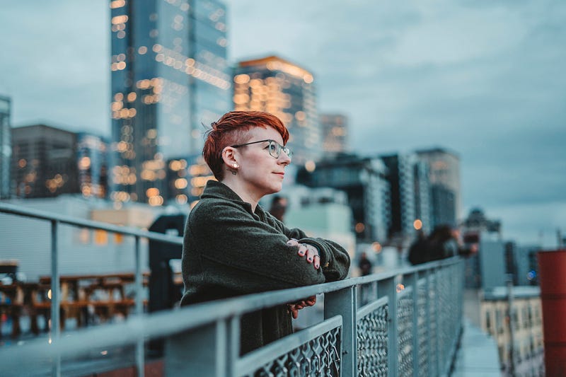 Reflections at the Seattle waterfront