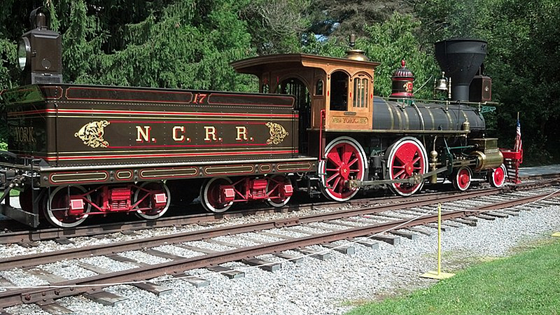 Engine and Coal Car for Steam into History at Hanover Junction