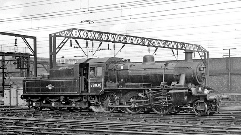 British Railway Standard Class 2 at Crewe in 1963