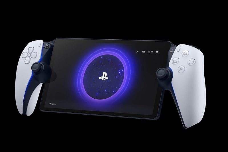 PlayStation Portal handheld gaming console