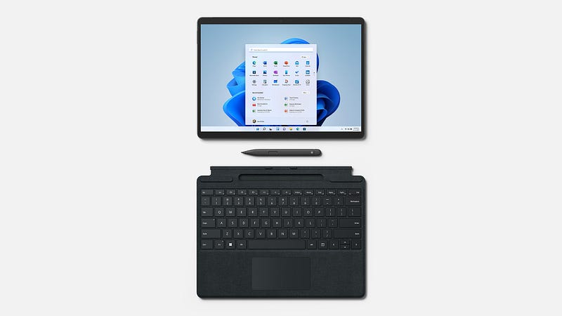 Surface Pro 8 with Signature Keyboard