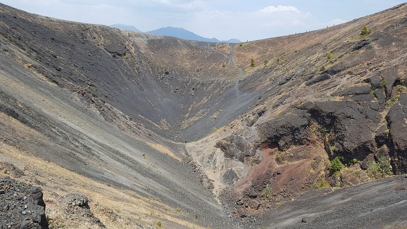 Crater of Paricutin