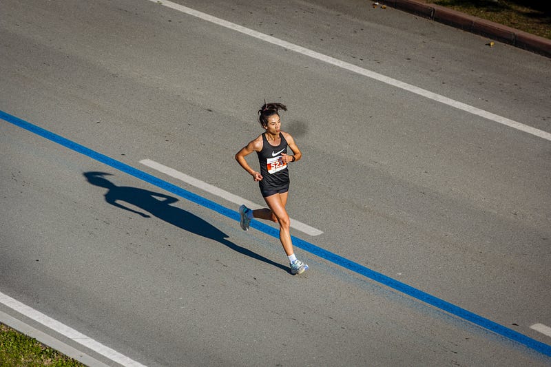 Image illustrating the joy of running