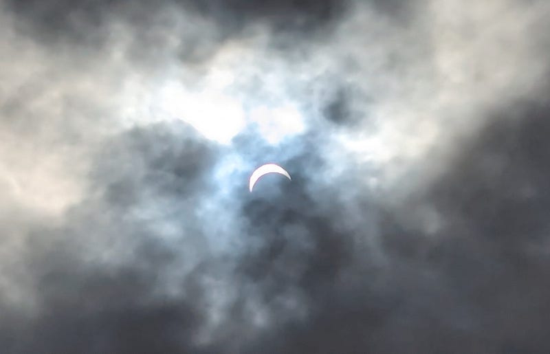 Capturing the eclipse moment