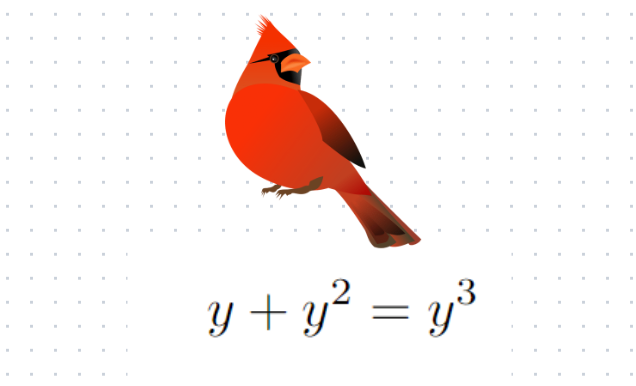 Expression involving y and powers of ten