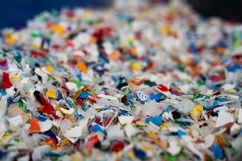 Microplastics found in the environment