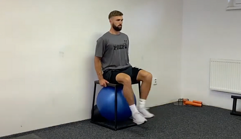 Seated Hamstring Tantrum for Endurance