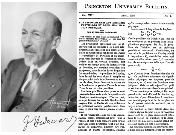 Jacques Hadamard and his 1902 paper